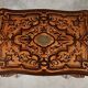 Rosewood and mahogany work table, Louis XV style, Napoleonic era