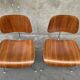 Chaises DCM Noyer Ray & Charles Eames Dining Chair Metal Herman Miller