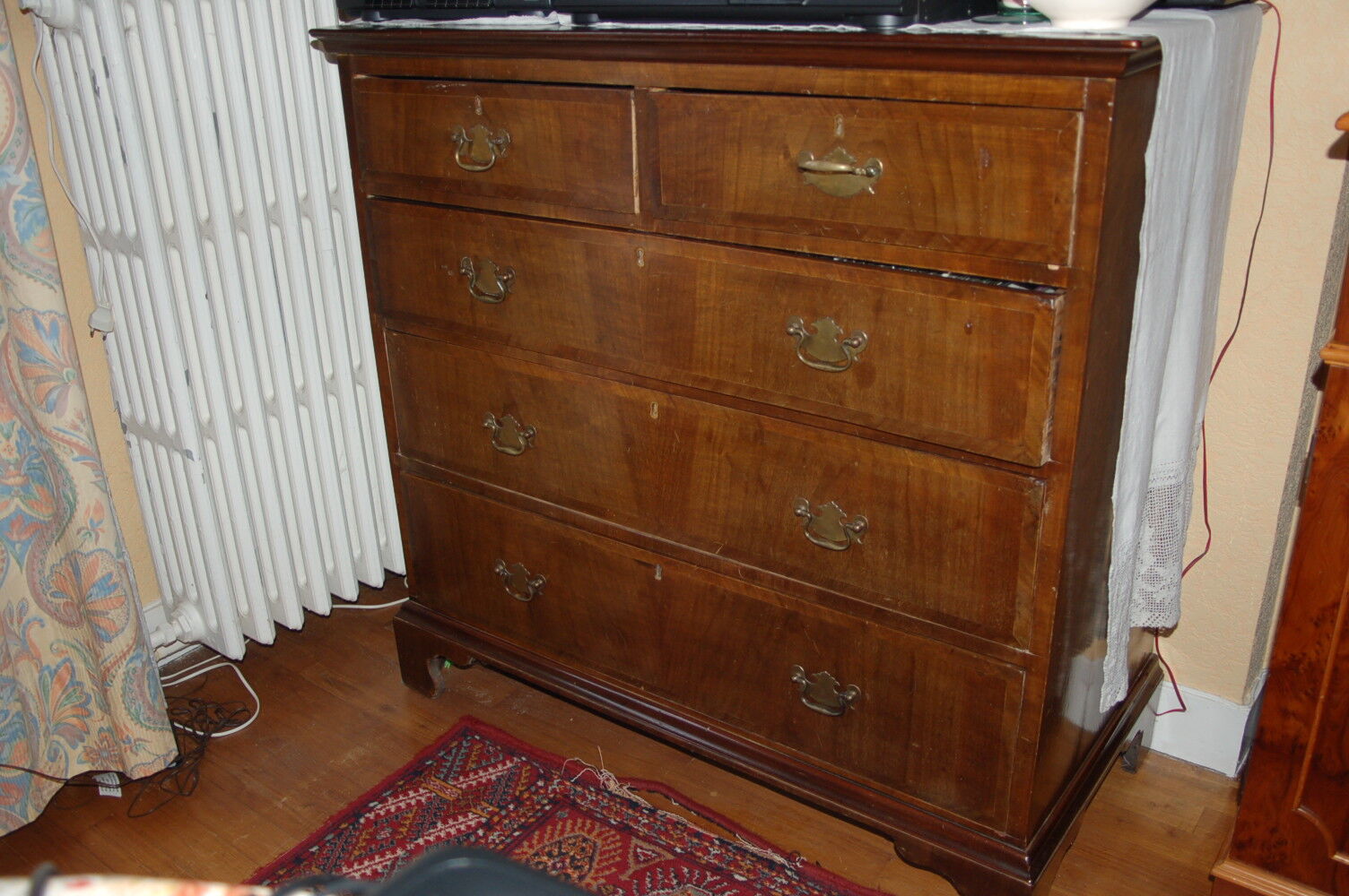 English chest of drawers