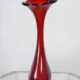 Soliflore in red glass paste