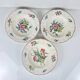 Set of 3 KG Lunéville "Réverbère" soup plates