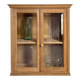 Vitrine vaisselier buffet chêne massif rénovée