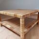 Rattan coffee table
