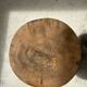 Solid wood side table (monoxyl) organic shape natural color