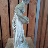 Reconstructed stone garden statue