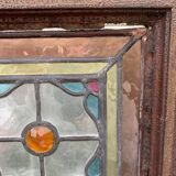 Cabochon stained glass 155x30