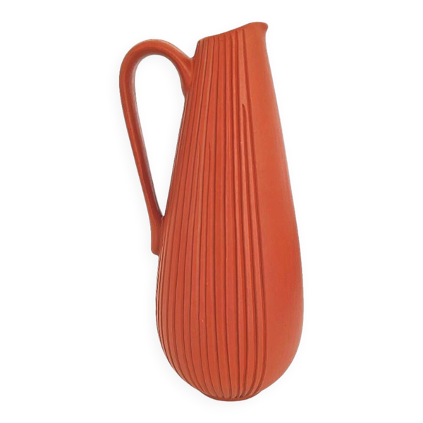 Carafe en terre cuite des années 1970