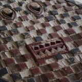 Grand Baule tribal mask Kple Kple African wooden, Ivory Coast, mid-20th century.