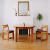 Pair of chairs sleigh Maison Regain