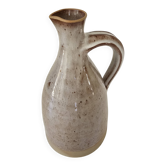 Pichet en céramique signé Roger Jacques (Saint amand Puisaye) 22.5cm