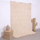 Cream Handmade Moroccan Rug 167 x 242 cm - Beige Beni Ourain Rug Berber