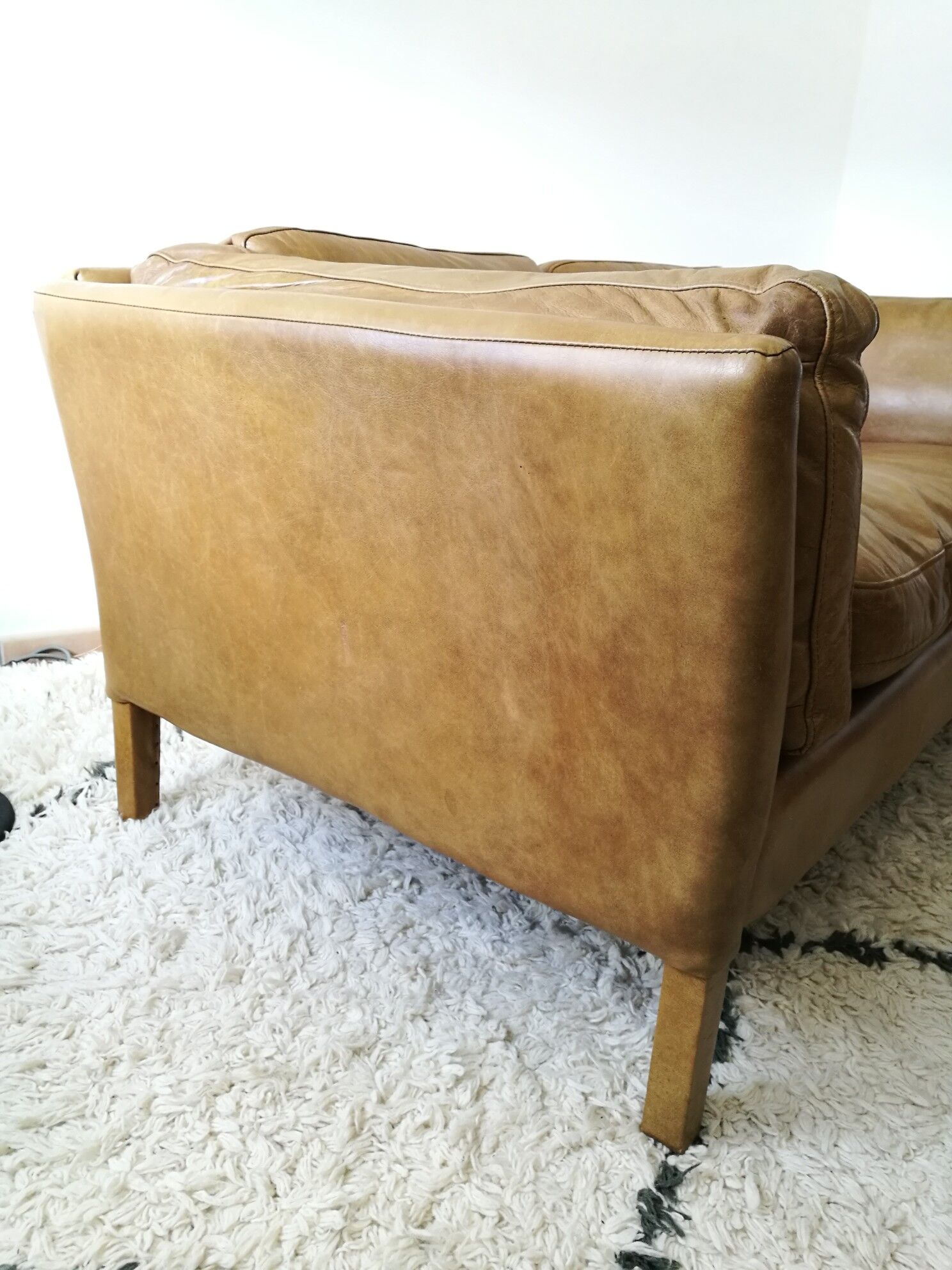 Vintage leather sofa