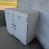 Buffet vintage white