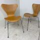 3107 dining chairs by Arne Jacobsen for Fritz Hansen