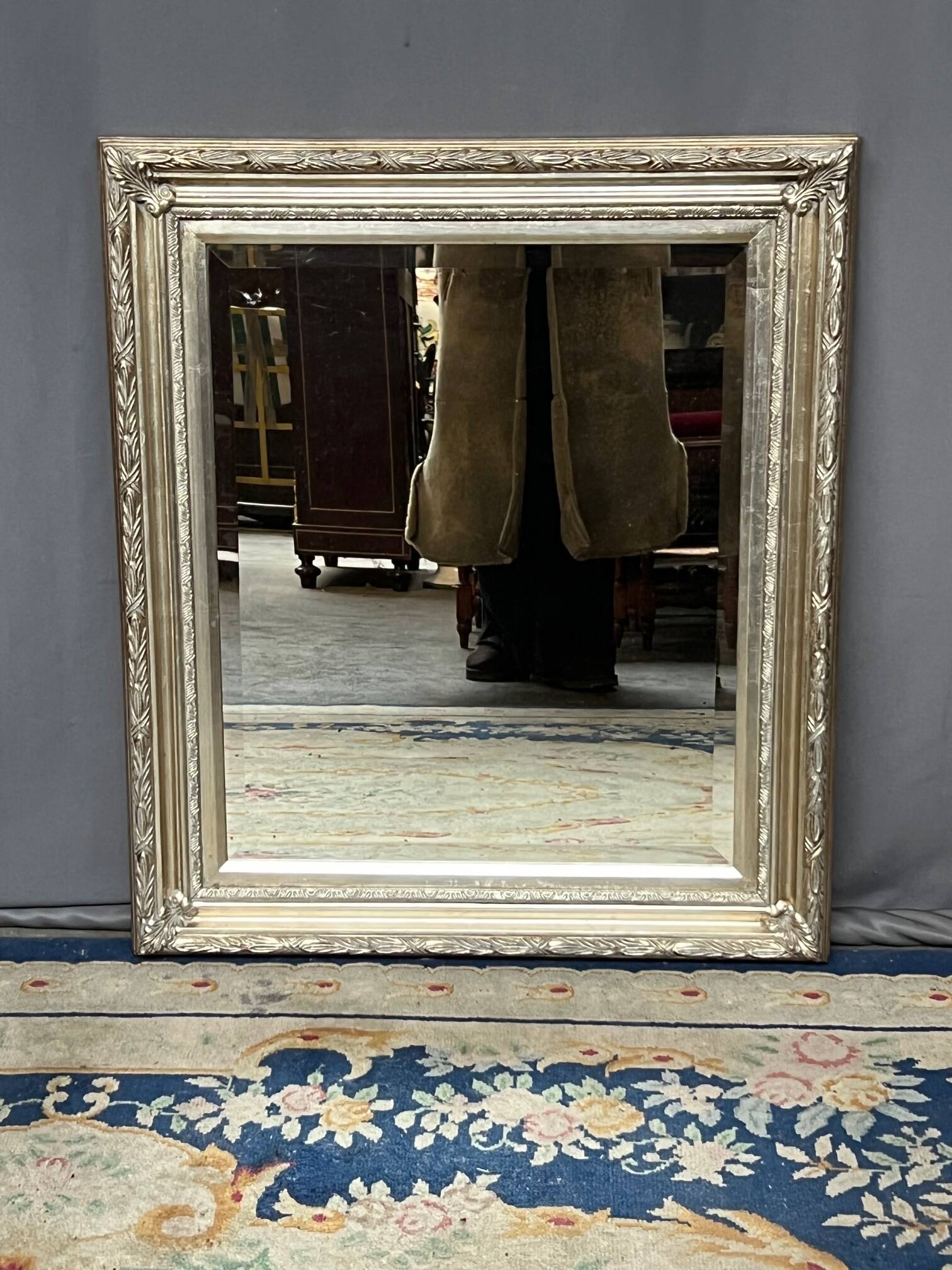 Faux mirror in a beautiful baguette frame
