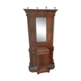 Coat rack locker
