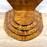 Art Deco console in birch veneer