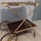 Vintage serving trolley
