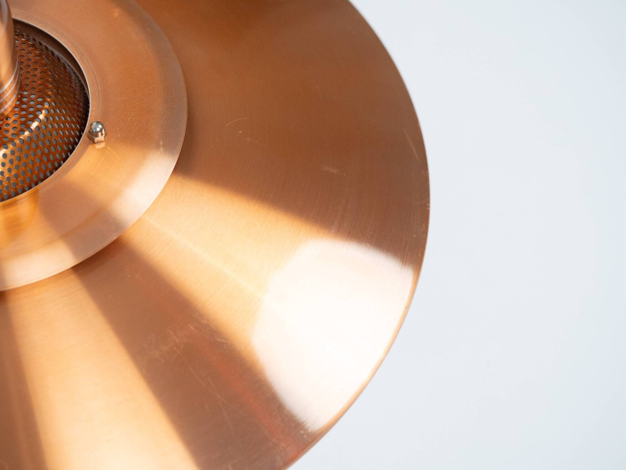 Danish vintage pendant lamp Jeka by Kurt Wiborg, 1980s