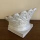Neoclassical cachepot, mid-19th century, acanthus leaves, terracotta capital