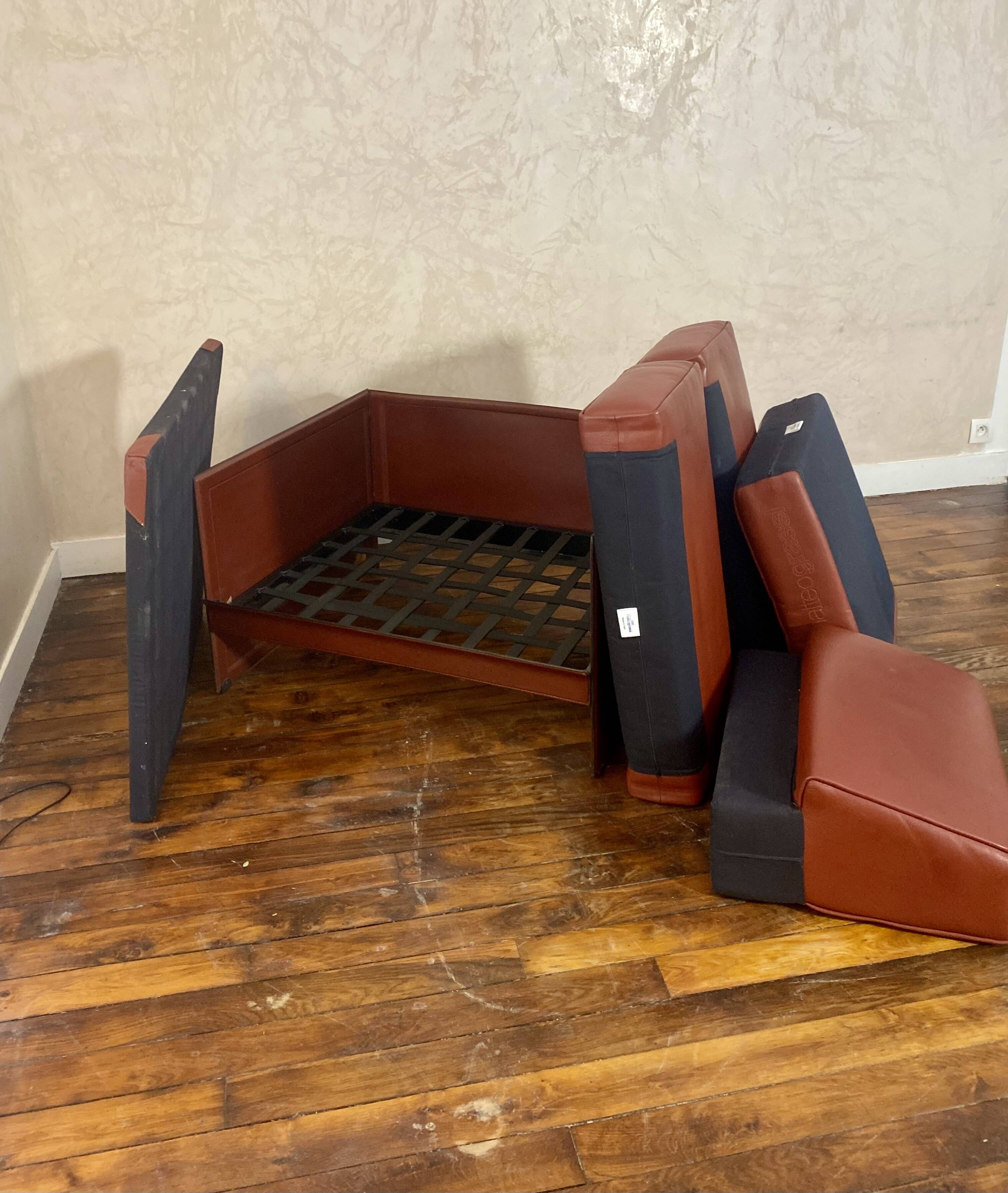 Korium km 3/1 armchair by Tito Agnoli for Matteo Grassi, Italy from the 1970s