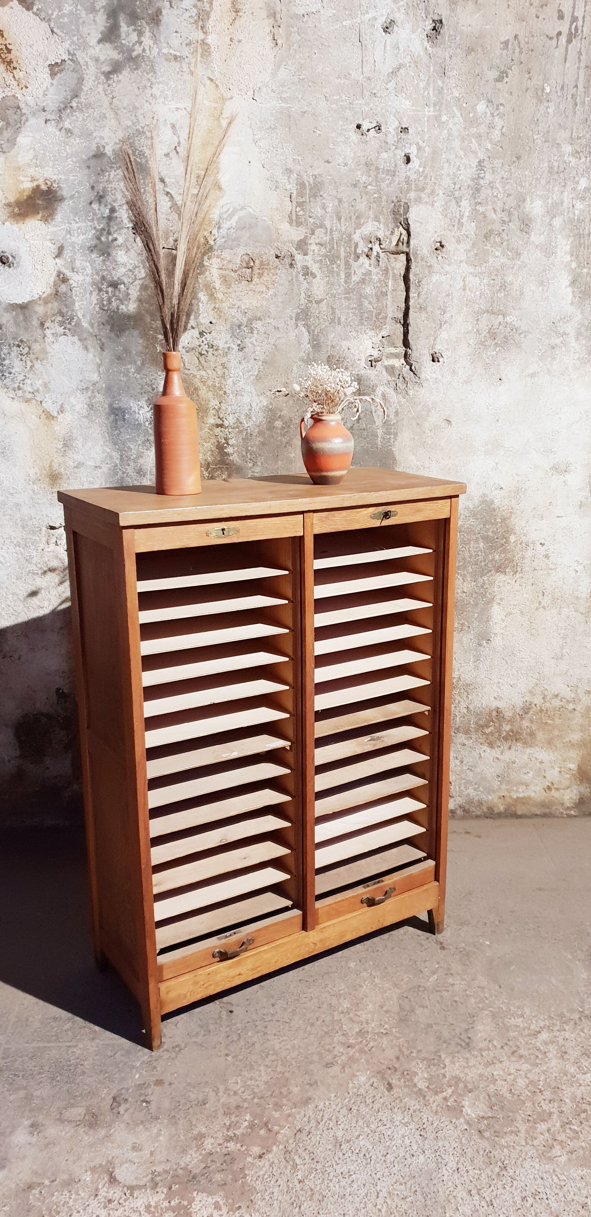 Double curtain binder