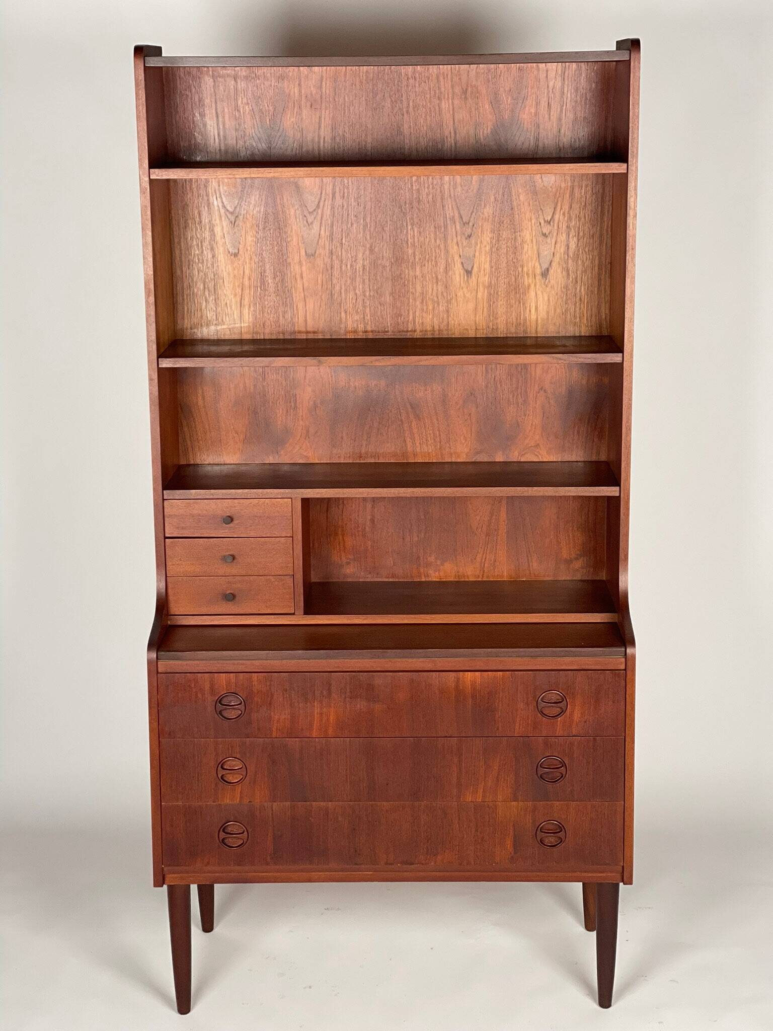 Scandinavian teak secretary from the 1960s.