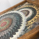 Craft butterfly wings service dish