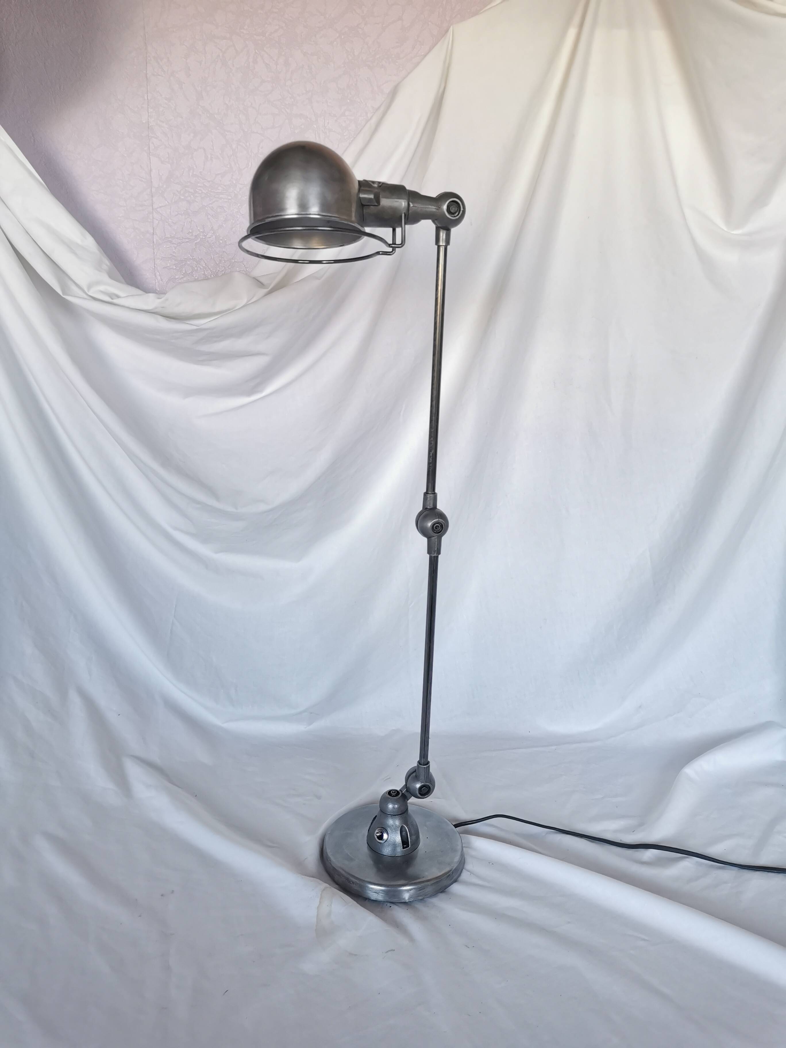 Jieldé SI333 lamp, raw steel, Lyon, France