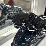 Pair of Art Deco lioness sculptures