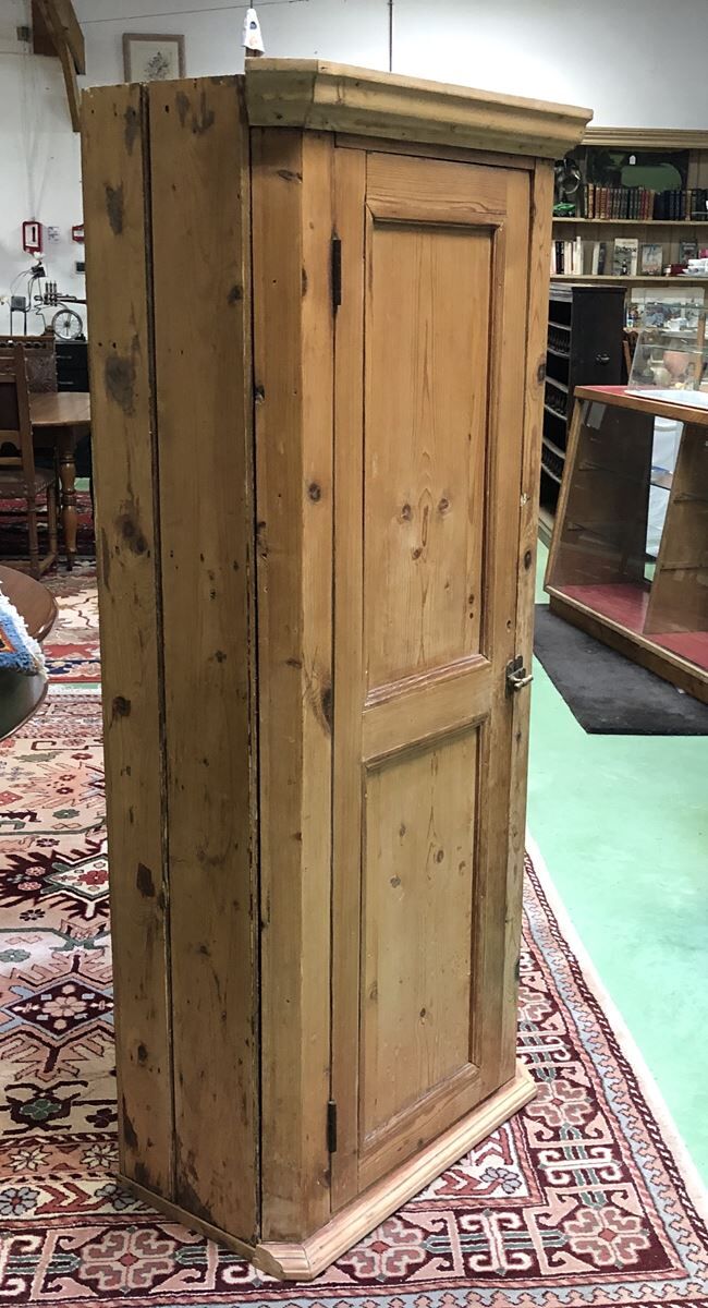 Fir corner wardrobe early 20th century