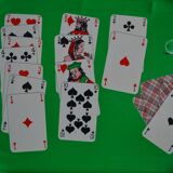 60s board décor card game