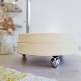 Rolling bar - vintage yellow design serving trolley