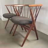 Set of 2 chairs, Helge Sibast chair no. 8, Sibast, Denmark, 1950s