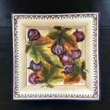 Plat xl décor figues