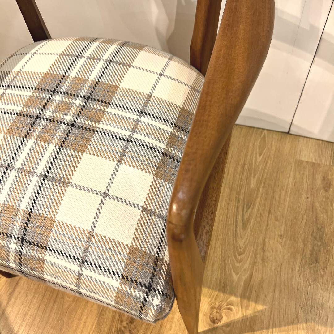 Pair of teak armchairs 60s