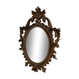 Miroir doré 19x30cm