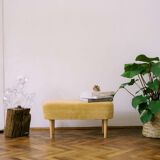 Golden sand bench