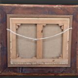 19th century Italian painting, lake scene