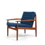 Danish Teak Easy Chair by Arne Vodder for Glostrup