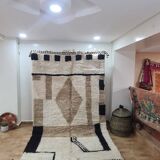 Handmade wool Berber rug 250x150 cm