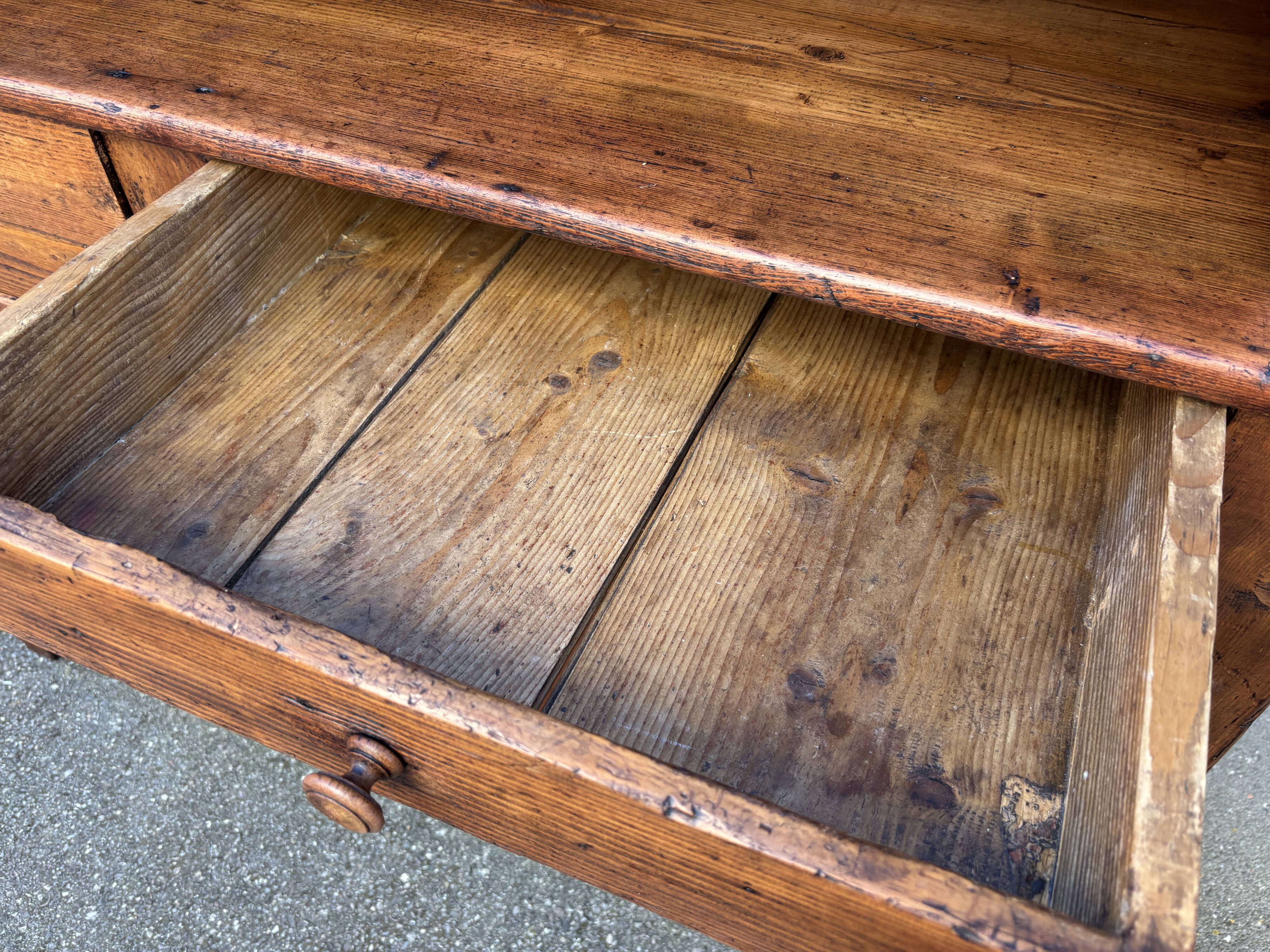 Savoie buffet, French cottage buffet, kitchen sideboard, 1850s.