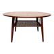 Mid-century modern Danish teak coffee table from the 1960s.