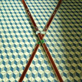 Vintage wooden skis 205 cm