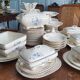 Petrus Regout 19th century dinner service 115 pieces