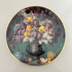 Assiette de collection anglaise signée et numérotée