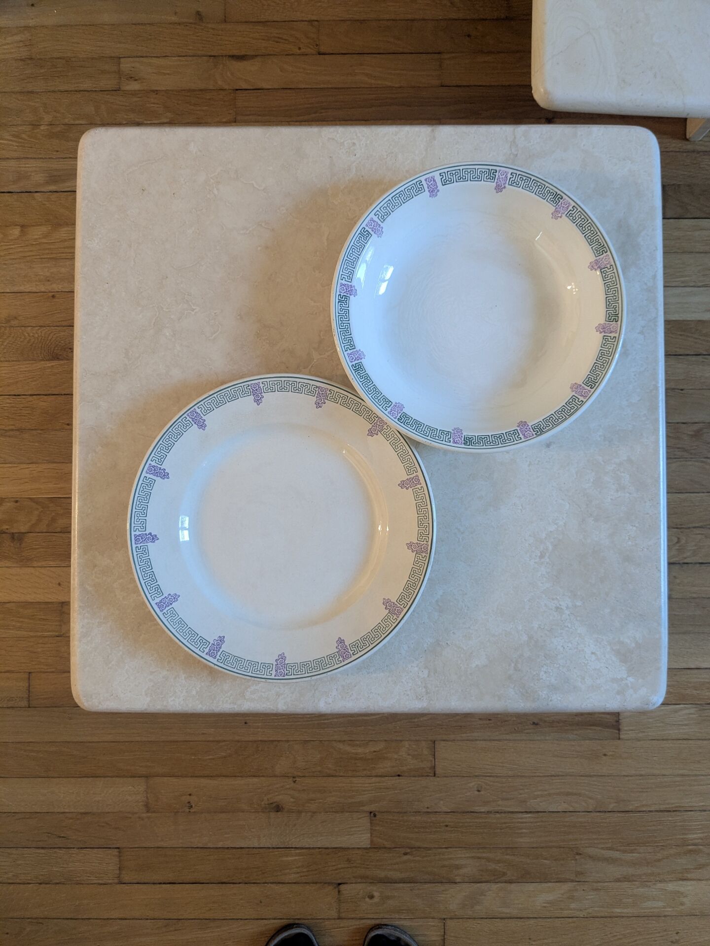 Two Longwy Janina serving dishes