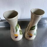 Pair of decorative pitchers 1950