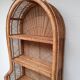 Vintage Rattan Bookcase