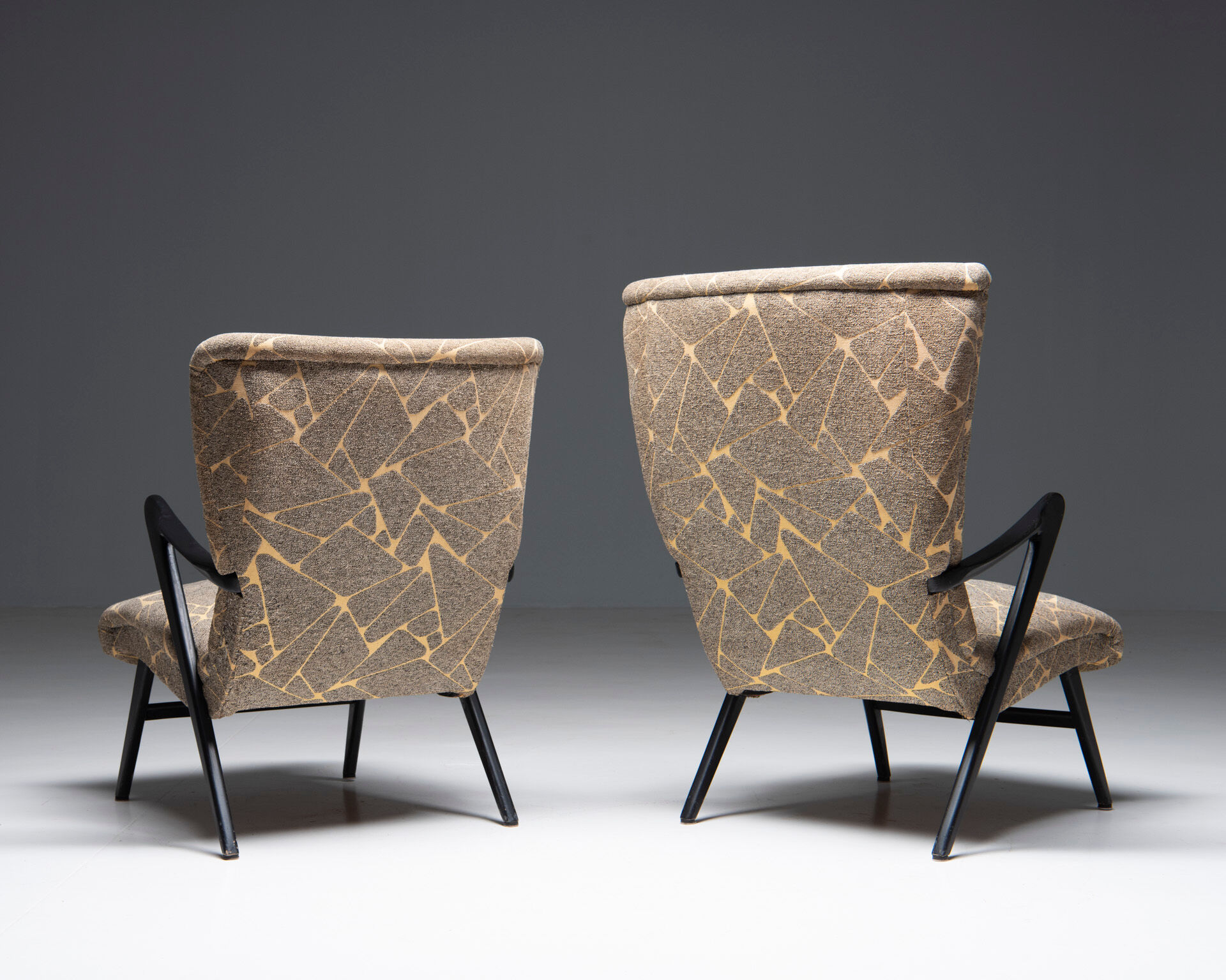 Paire de fauteuils, Années 1950